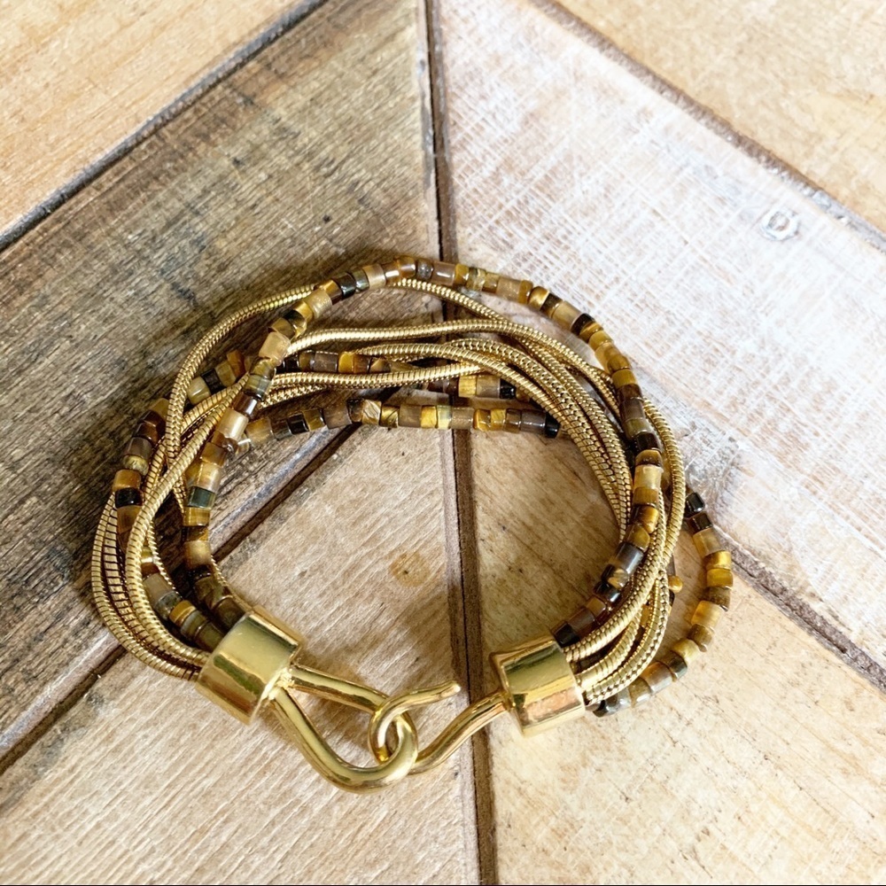 Michael Kors Tiger Eye Bracelet - Picture 2 of 5